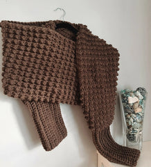 The Celaena Sweater Scarf (Crochet)