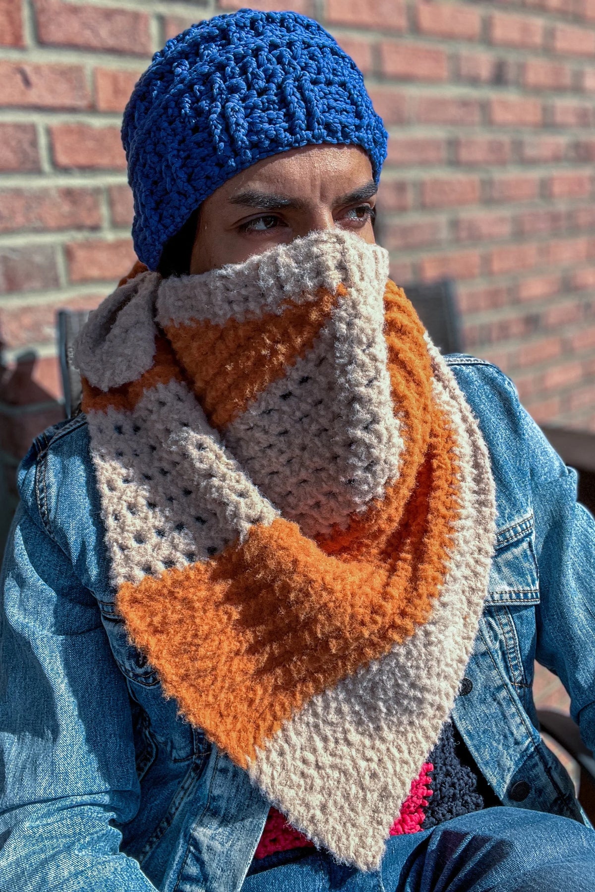 Frederick Triangle Scarf (Crochet)