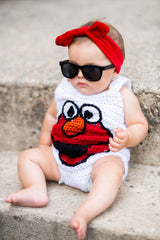 Fuzzy Hugs Baby Romper (Crochet)