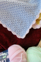 Pastel Parade Baby Soft Blanket (Crochet)