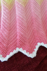 Sunny Snuggles Mandala Baby Blanket (Crochet)