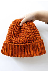Rustwood Beanie (Crochet)