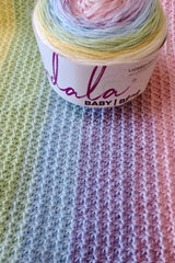 Wrapped in Rainbows: A Trinity Stitch Baby Blanket (Crochet)