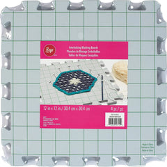 Boye Interlocking Blocking Boards 12 X 12 in – 4pk