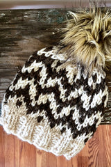 Barley Chevron Hat (Knit)