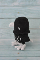 Kieran the Raven (Crochet)