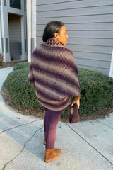Abrazo Rayado Cocoon (Crochet)