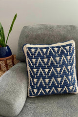 Peaks & Pillars Mosaic Pillow (Crochet)