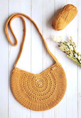 Reel Time Crossbody Bag (Crochet)