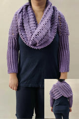 Pretty Chains Sweater Scarf (Crochet)
