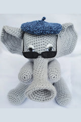 Miles the Jazzy Elephant Amigurumi (Crochet)