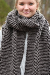 Bennet Blanket Scarf (Knit)