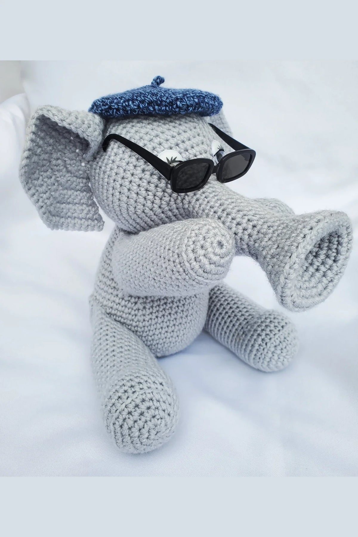 Miles the Jazzy Elephant Amigurumi (Crochet)