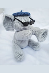 Miles the Jazzy Elephant Amigurumi (Crochet)
