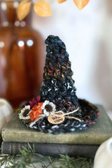 Decorative Halloween Witch Hats - Set of 3 (Crochet)