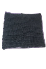 Cat on Full Moon Pillow Sham (Crochet)