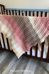 Blushing Lady Hygge Crochet Blanket Pattern (Crochet)
