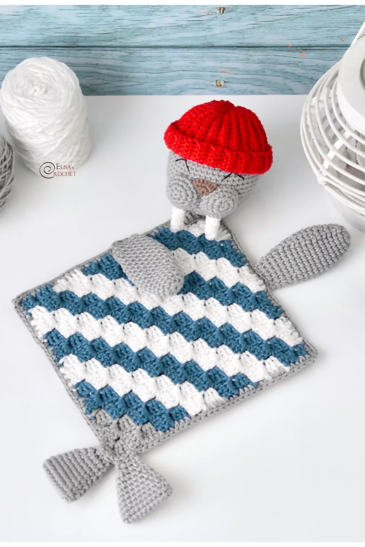 Walrus Lovey (Crochet)