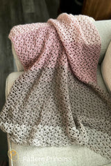 Sandstone and Rose Blanket (Crochet)
