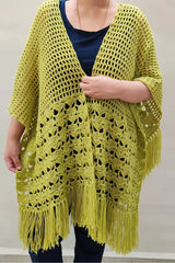 Serendipity Poncho Shawl (Crochet)