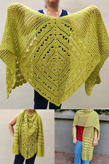 Serendipity Poncho Shawl (Crochet)