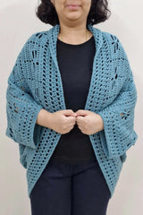 Dragonfly Garden Shrug (Crochet)