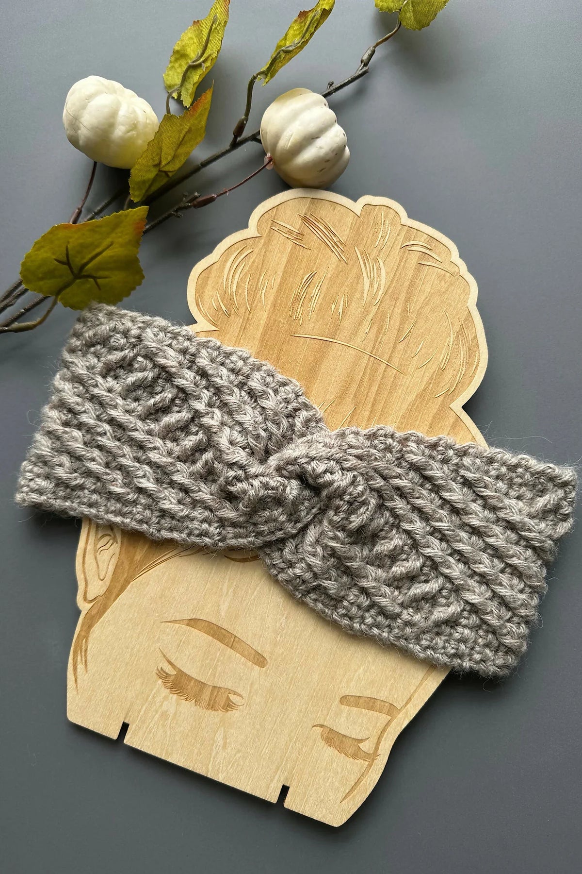 Crossline Headband (Crochet)