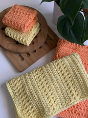 The Summer Ridges Dish Towel (Crochet)