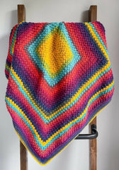 Mandala Pretty Puffs Blanket (Crochet)
