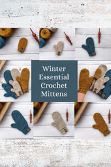 Winter Essential Crochet Mittens (Crochet)