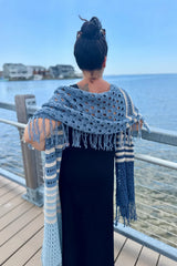Tide And Texture Wrap (Crochet)