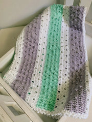The Pretty Picot Baby Blanket (Crochet)