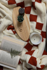Harvest Diamond Throw (Circular Knitting Machine)