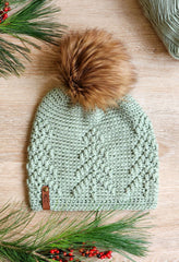 Pine Woods Beanie (Crochet)