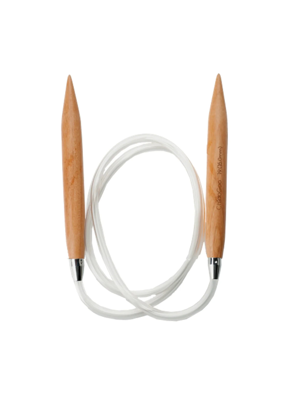 ChiaoGoo Wood Circular Knitting Needles 40" (Sizes 17 & 19)