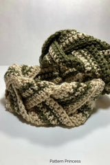 Quick & Easy Braided Headband (Crochet)