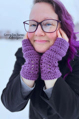 Elixir Fingerless Gloves (Crochet)