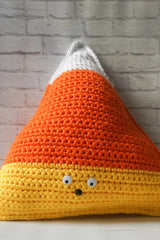 Kernel the Giant Candy Corn Softie (Crochet)