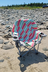 Coral Coast Beach Blanket (Circular Knitting Machine)