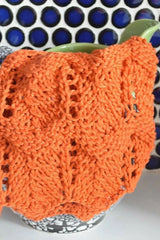 Puff Lace Washcloth (Knit)