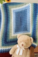 Sleepy Time Mandala Baby Blanket (Crochet)
