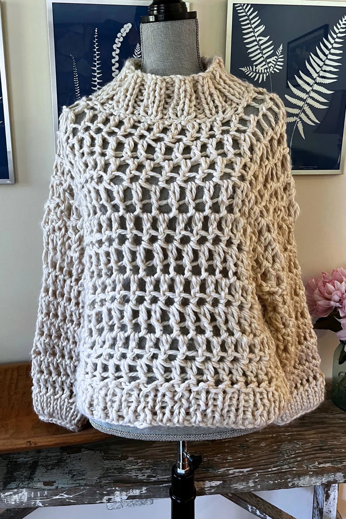 Grab and Go Sweater (Knit + Crochet)