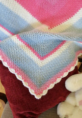 Unicorn Dreams Mandala Baby Blanket (Crochet)