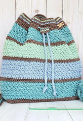 Color Wave Backpack (Crochet)