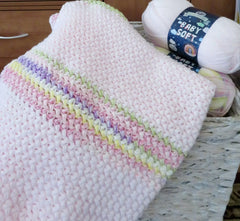 Soft & Cozy Baby Bean Blanket (Crochet)