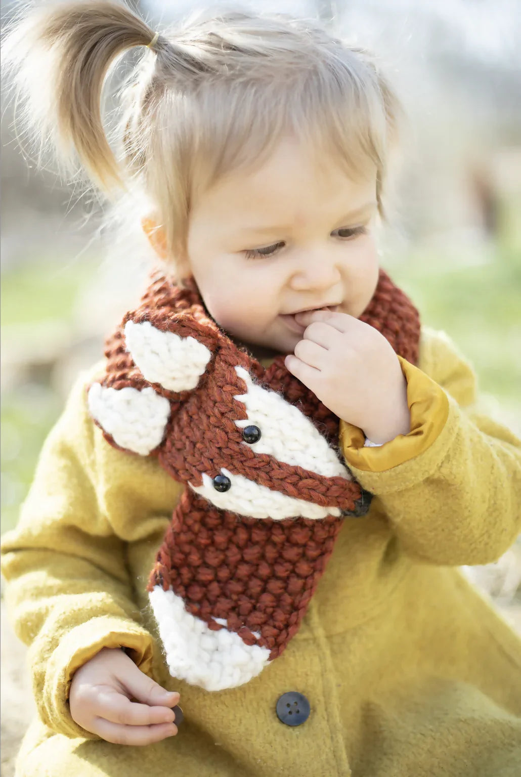 Mr. Fox Scarf (Knit)