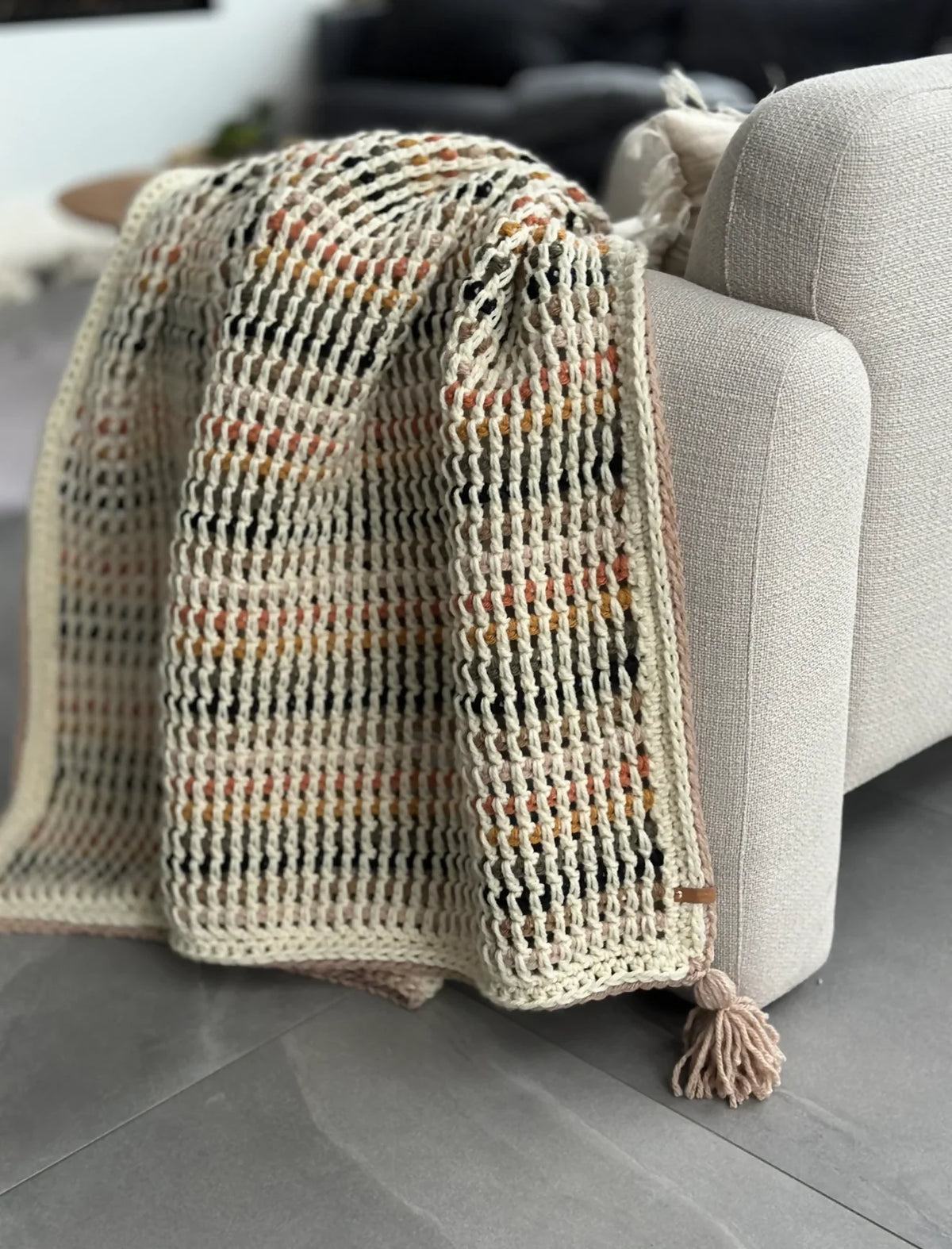 The Magic Within The Lines Throw (Crochet)