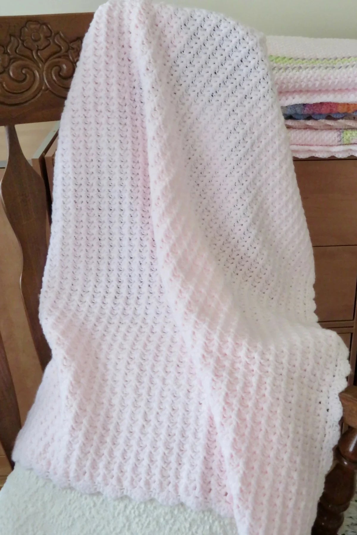 First Cuddles Baby Blanket (Crochet)